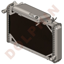 Freightliner Radiator Columbia 112/120 Fla Flb Series With Surge Tank (1990-2005) 37 X 31-1/4 2-3/8