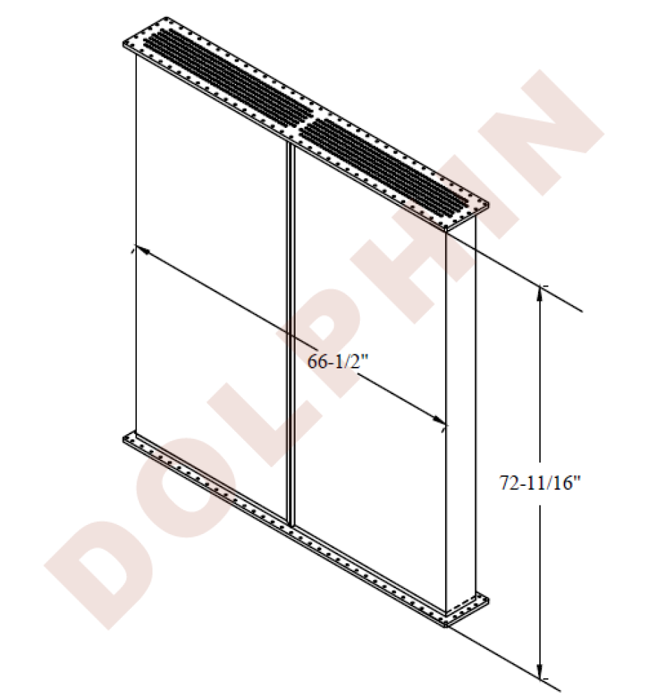 Loco Core 7 Row Mechanical Bond Radiator Core