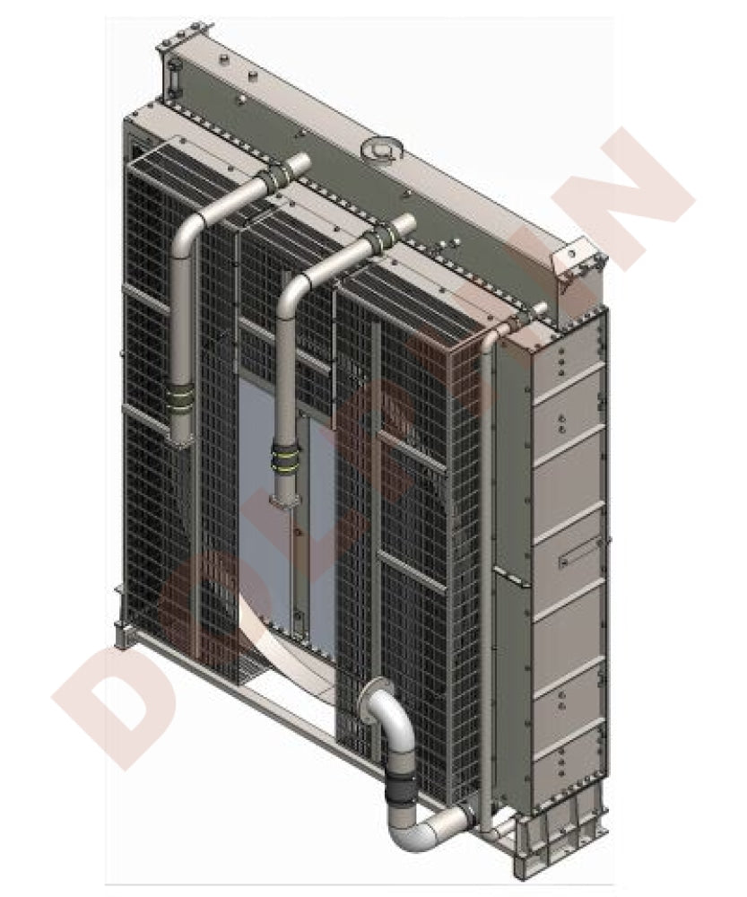 Mitsubishi S12R-Pta-S 1386 Kw Standby 1800Rpm 104-7/8 X 83-7/8 36 Radiator