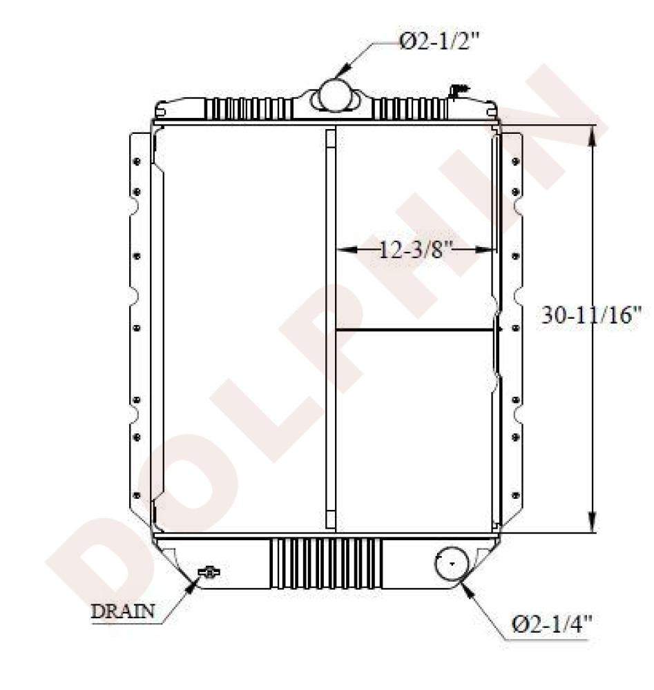 6511100 Radiator
