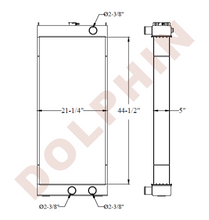 Komatsu Radiator - 44-1/2 X 21-1/4 5 Radiator