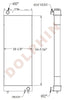 KOMATSU Radiator - PC 240LC11 - 44 5/16