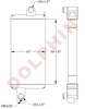 JOHN DEERE Radiator - 8100 8100T 8110 8110T 8200 8200T 8210 8210T 8300 8300T 8310 8400 8400T 8410 8410T - 30-1/8