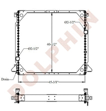 Prevost Bus Radiator45-3/8 X 40-1/2 2-3/8 Radiator