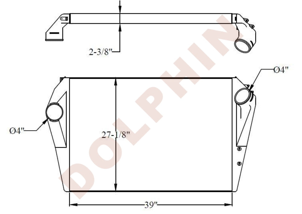 6970062 Charge Air Cooler