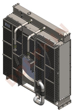 MITSUBISHI Radiator - S16RPTA PRIME POWER 918kW 1500RPM Overall Size 100-7/8 X 87-7/16 X 38-11/16’’ Radiator