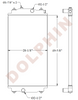 CATERPILLAR Radiator - C18 - 49-5/8