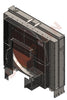 CUMMINS Radiator - KTA50 G3 - Over all size: 80-3/16 x 80-3/4 x 42-1/4