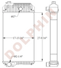 PERKINS Radiator - 27-9/16