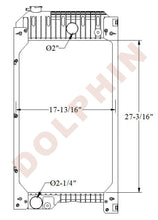 PERKINS Radiator - Perkins Caterpillar 4TA C44 C44XQ100 - 27 3/16’’ x 17 1/16’’ x 4’’ Radiator
