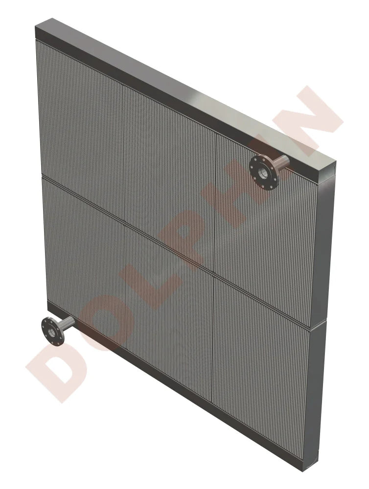 Oil Cooler - LUBE OIL COOLER, TUR250721 LT16, Ambient Temp. 40°C Overall Size: 99-9/16 x 99-3/4 x 14-3/16