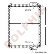 Jcb Radiator - 25-1/8 X 20-1/2 4’’ Radiator