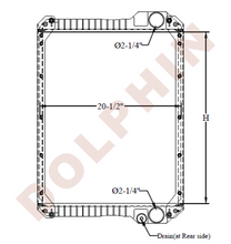 JCB RADIATOR - 25-1/8 x 20-1/2 x 4’’ Radiator