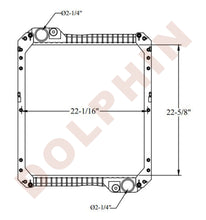 JCB RADIATOR - (CONSTRUCTION 540 FS PLUS, 540) 22-5/8 x 22-1/16 x 4