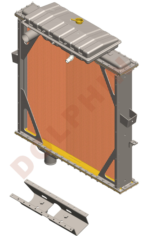 2037936 Radiator PETERBILT RADIATOR - (379) 36-1/4''x 34-7/16''x 1-3/4'' | Dolphin Heat ...