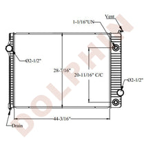 INTERNATIONAL RADIATOR - Navistar Workstar 7000 (2008-2010) 44-3/16 x 28-7/16 x 2-1/8’’ Radiator
