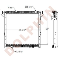 FREIGHTLINER Radiator (2017-2019) 35’’ x 39 3/8’’ x 2 1/8’’ Radiator