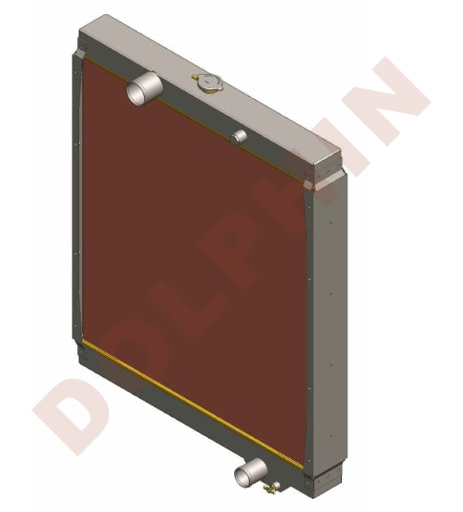 Koeler Radiator KOHLER GENERATOR RADIATOR - (ST-0270-5M-NC) Overall Size: 38