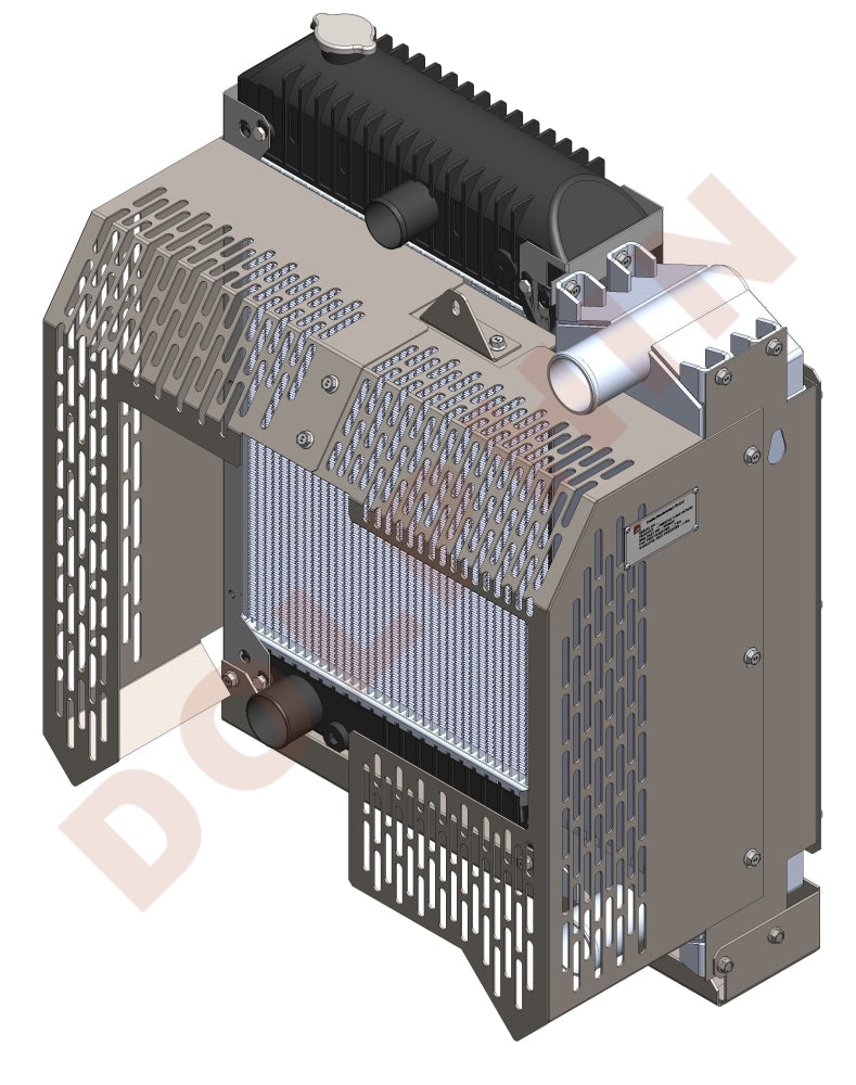 PERKINS COMBI COOLER - 1104C-44TAG2  99.5kWm 22-7/16 x 17-1/16 x 4