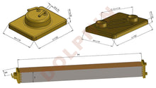 CATERPILLAR RADIATOR, D9R Small, 42.32" x 4.6" x 5.6"